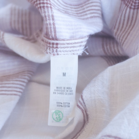 Aerie M Plaid Tie Shoulder Overall Jumpsuit - Picture 12 of 12